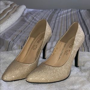 Gold Heels